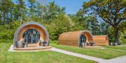 An image of High Oaks Grange huts
