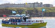 image of Whitby whale watching summer queen boat