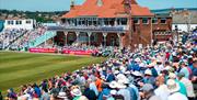 An image of the crowd at a cricket match at Scarborough Cricket Club