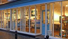 An image of outside Staithes Gallery