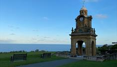Clock Tower on Scarborough South Cliff