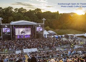 An image of Scarborough Open Air Theatre