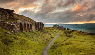 An image of Rosedale Abbey. Photograph by Ebor Images/NYMPA.