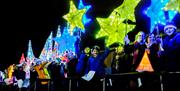 An image of Christmas Lantern parade with Animated Objects Theatre Company