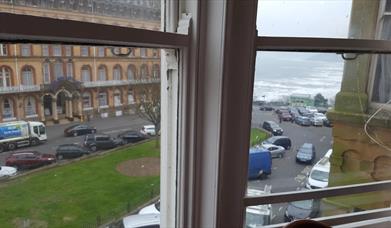 An image of the view from Serenity Guest House, Scarborough