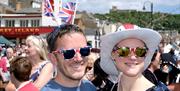 An image of spectators at Armed Forces Day