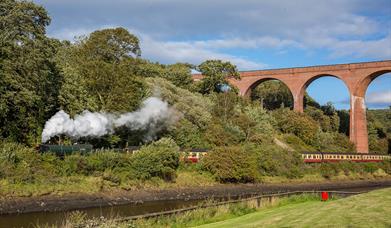 An image of Larpool Viaduct. Photograph by Gary Walsh/Visit Britain