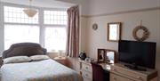 An image of the bedroom at Castleview Guest House