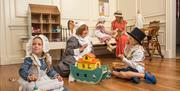 An image of children dressing up at Sewerby Hall and Gardens.