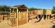 An image of the playground at Filey Bird Garden and Animal Park