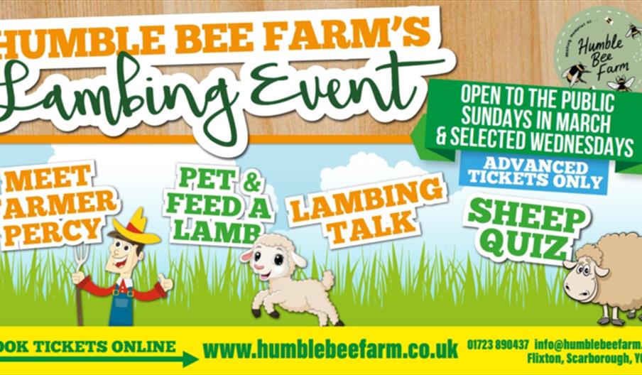 Lambing Experience Days – Open to the public with Farmer Percy