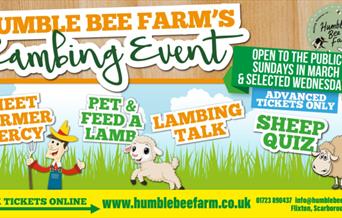Lambing Experience Days – Open to the public with Farmer Percy