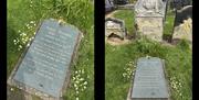 An image of Anne Bronte's Grave, Scarborough.