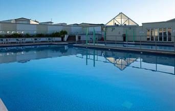 Am image of the pool at Blue Dolphin Holiday Park