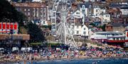 image of Scarborough South Bay beach and big wheel