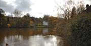 An image of the view from Chain Bridge Cottage - Owners Cottages