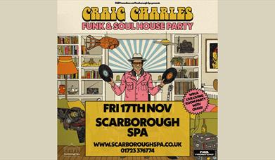An image of Craig Charles Funk & Soul Club Poster