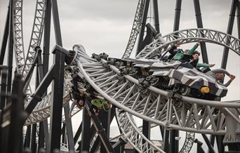 An image of the Sik Ride at Flamingo Land