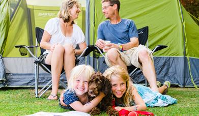 An image of a family at Flower of May Holiday Park