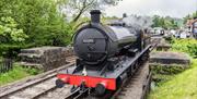 An image of a Steam Train at Grosmont Station