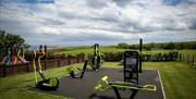 An image of outside gym