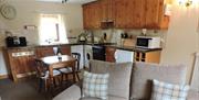 An image of Hardwick House Country Cottages kitchen