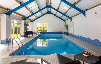 An image of the swimming pool at Home Farm Scarborough