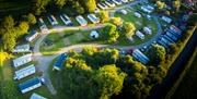 An image of an aerial view of Robin Hood Caravan Park (Tourers/Tents)