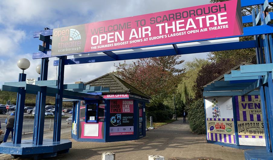 An Image of the Open Air Theatre Box Office outside