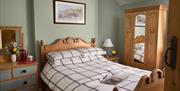 An image of the bedroom at Lumley Cottage