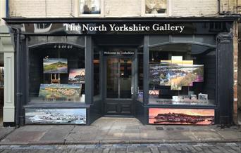 An image of The North Yorkshire Gallery - exterior shop front