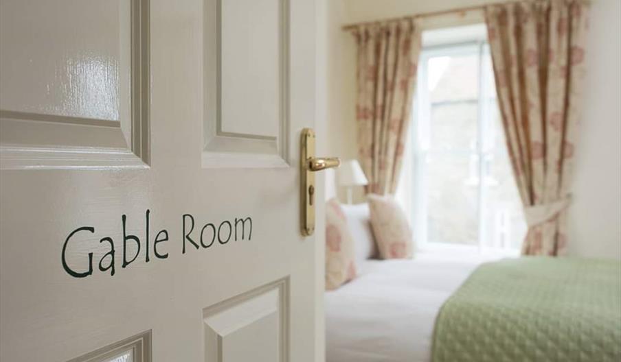 An image of the Gable bedroom at pear tree house