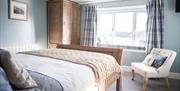 An image of Runswick Bay Cottages bedroom.