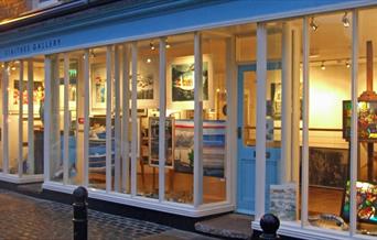 An image of outside Staithes Gallery