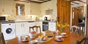 An image of Surprise View Cottages kitchen