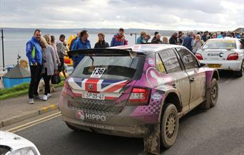 An image of a car at Trackrod Rally - Yorkshire