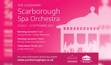 An image of Scarborough Spa Orchestra 2023 season poster
