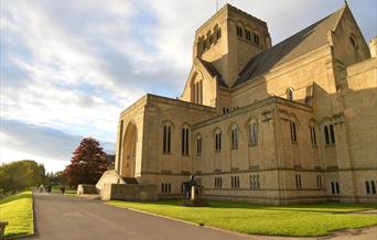 An image of Ampleforth Abbey, York.