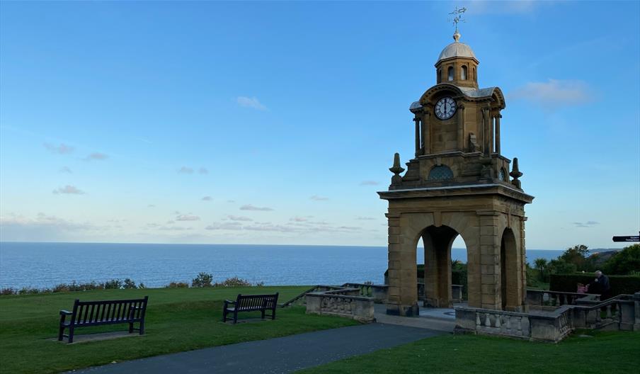 Clock Tower on Scarborough South Cliff