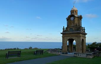 Clock Tower on Scarborough South Cliff