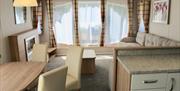 An image of living area at Rosedale Abbey Caravan & Camping