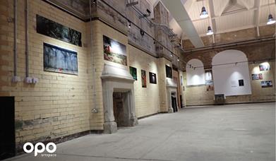 An image of inside the Old Parcels Office