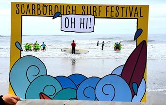 Scarborough Surf Festival - selfie board