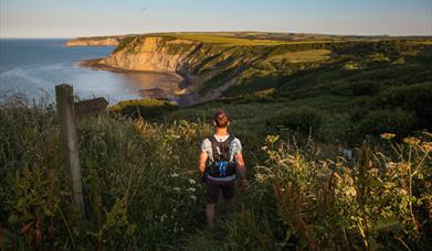 An image of BBC Coast Series Walk along the Cleveland Way at Port Mulgrave