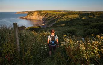 An image of BBC Coast Series Walk along the Cleveland Way at Port Mulgrave